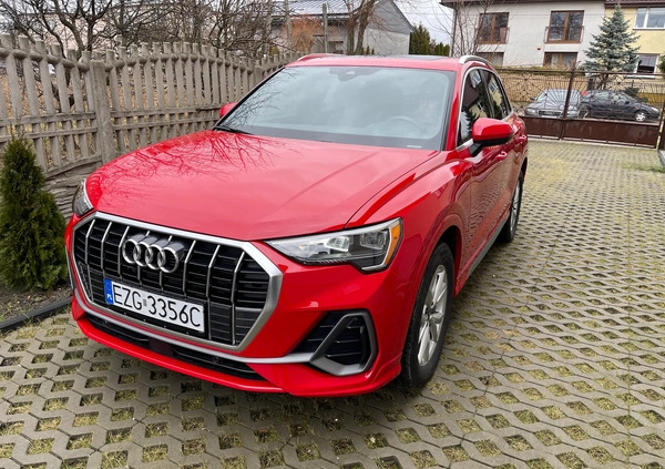 Audi Q3 cena 137999 przebieg: 4885, rok produkcji 2022 z Zgierz małe 232